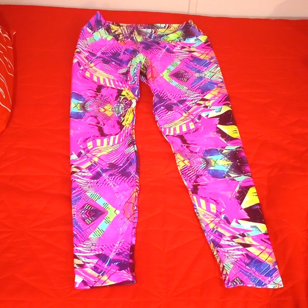 Colombian leggings size Small high quality material stretchy fabric